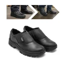 Kit 2  pares de Bota Segurança Em Couro Para Trabalho EPI Confortável Pronta Entrega