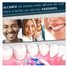 Irrigador Oral Fio Dental Portátil Para Viagem Em Casa 3 Modos De Limpeza 220ML