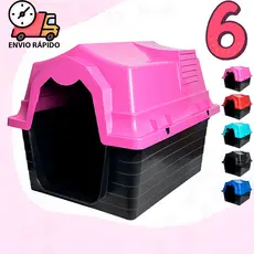 Casinha de Cachorro Grande e Medio Porte N6 Desmontavel Casa Plastica com Proteção UV Resistente
