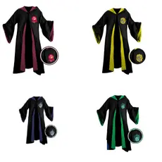 Capa Harry Potter Infantil e Adulto – Fantasia Cosplay Hogwarts