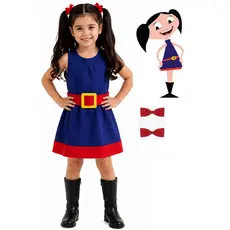 Fantasia Infantil Vestido Show da Luna