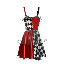 Fantasia Infantil Dama de Copas Luxo