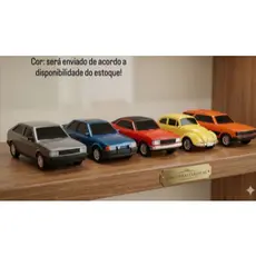 BRINQUEDO KIT COM 2 CARRINHOS / VEICULOS VINTAGE VW - GM - FORD - DIVERPLAS
