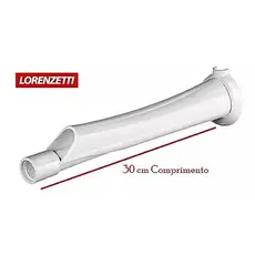 BRACO CHUVEIRO ELETRICO LORENZETTI 30CM PVC BRANCO