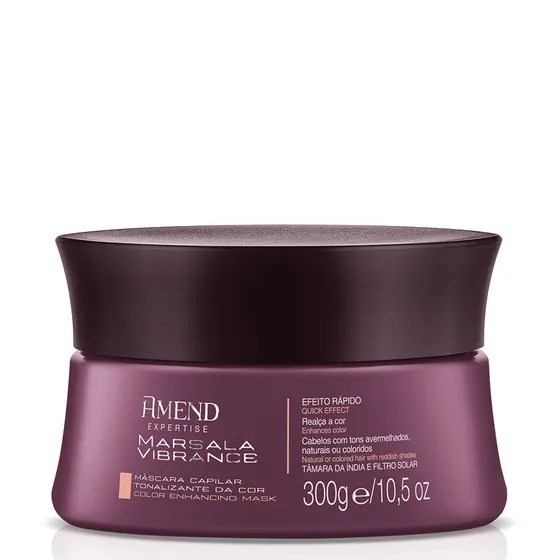 Amend Expertise Marsala Vibrance Máscara 300g