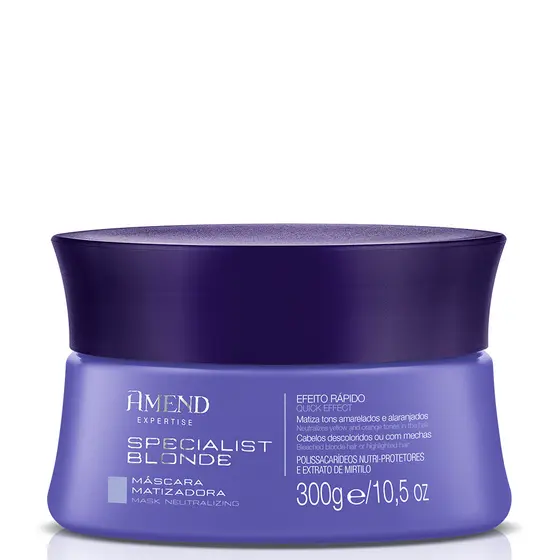 AMEND EXPERTISE MÁSCARA MATIZADORA SPECIALIST BLONDE 300G