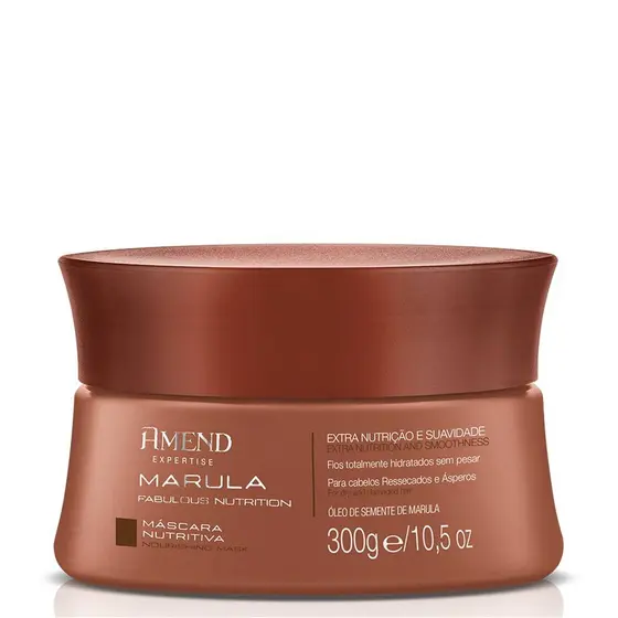 MÁSCARA NUTRITIVA EXPERTISE MARULA FABULOUS NUTRITION 300G AMEND