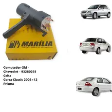 Comutador de Partida Chevrolet Celta Prisma Classic