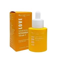 Sérum Facial de Vitamina C 10 em 1 Max Love