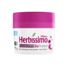 DESODORANTE ANTITRANSPIRANTE CREME HERBÍSSIMO BIO PROTECT HIBISCO 55G