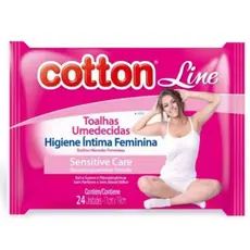 Lenço Umedecido Cotton Line Feminina Intima