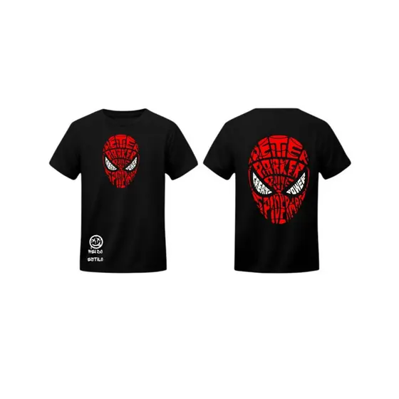 CAMISETA ESTAMPA HOMEM ARANHA