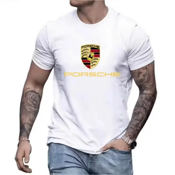 CAMISETA ESTAMPA PORCHE 04 - Qualidade Premium | Entrega Rápida | Frete Grátis