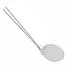 Escumadeira Arame Estanhado Redonda Para Fritar Frituras *Diversos Tamanhos*