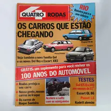 Revista 4 Rodas - Ano XXVI - Nº 306 - Janeiro de 1986