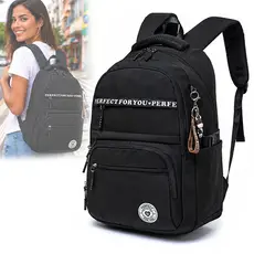 Mochila Bolsa Espaçosa Notebook Faculdade Chaveiro Personalizado Escolar