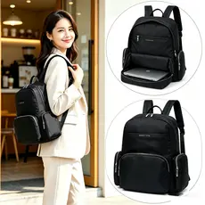 Mochila Feminina 15L para Notebook 14" Reforçada Antifurto para Viagem Trabalho Perfect For You