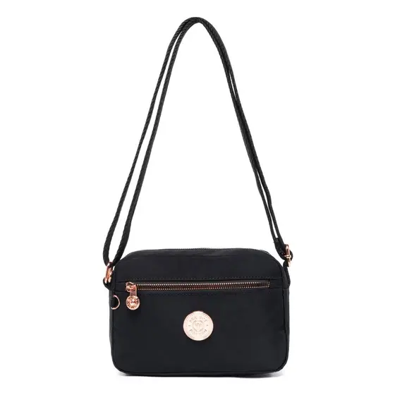 Bolsa Feminina Transversal Pequena Alça Ajustável Zíper Bolsos Perfect For You
