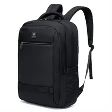 Mochila Preta Executiva Unissex Reforçada com Bolso Antifurto Trabalho Faculdade Espaçosa Notebook