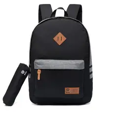 Mochila Escolar Reforçada Espaçosa Casual Estojo