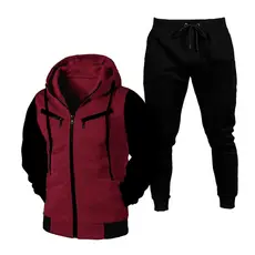 Kit Conjunto Blusa De Frio com Zíper + Calça de Moletom