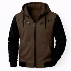 Moletom De Ziper Blusa De Frio Capuz E Bolso Limitado Top!!!