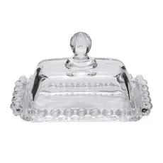 Mini Manteigueira Cristal Pearl 11x7x7cm Wolff