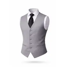 Colete Masculino Alfaiataria Slim C Ajuste Traseiro - Envio Imediato