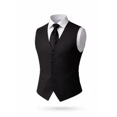 Colete Social Masculino Slim Liso Premium Várias Cores - Promoção