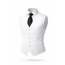 Colete Social Slim Ajustável Masculino P/ Baristas, Garçons - Promoçao