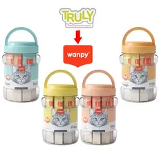 Truly Wanpy Creamy Petisco Cremoso Para Gatos 14gx40 Tubos 560g