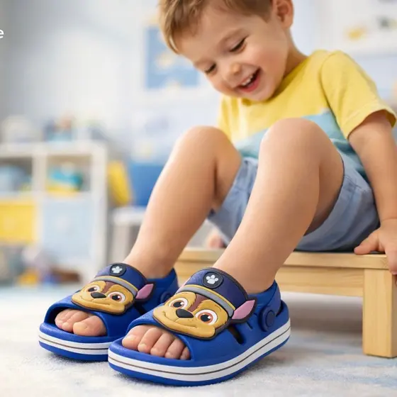 Papete Menino Sandália Infantil Personalizado Enfeite fofinho PROMOÇÃO