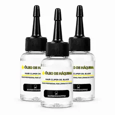 Kit Óleo Lubrificante 30ml Para Maquina de Corta Cabelo