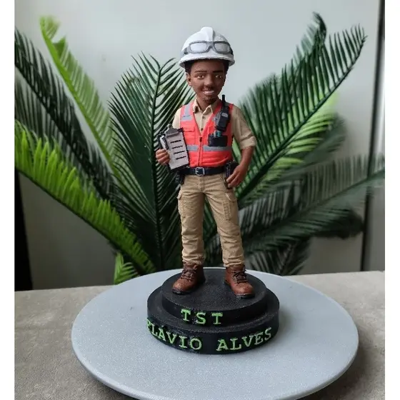 Miniatura profissão personalizada