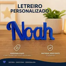 Letreiro nome personalizado/ Decoração, Festa, Quarto Infantil