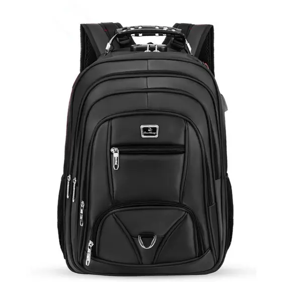 Mochila Bolsa Reforçada Notebook Escolar Faculdade Com Fone/USB Cabo de Aço