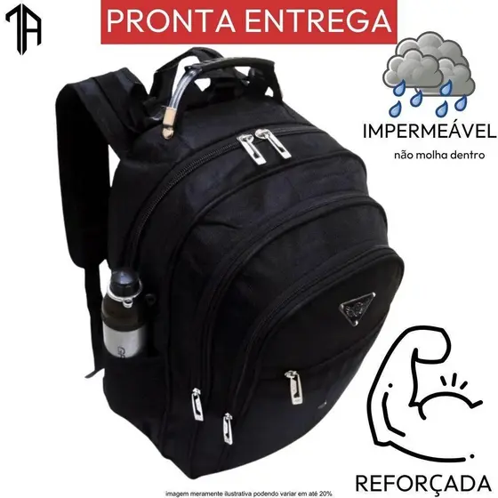 Mochilas Bolsa Premium Universitária Coreana Notebook Masculino E feminino Reforçada Trabalho