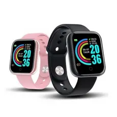 Relógio Smartwatch D20 Pro Bluetooth Coloca Foto na Tela Monitor Cardíaco Pressão Esportivo Android iPhone