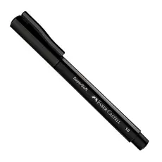 Caneta hidrográfica SuperSoft Preto 1.0mm BPSS/PRZF Faber-Castell