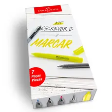 Kit Escrever e Marcar com 7 itens KIT/ESCRITA Faber-Castell