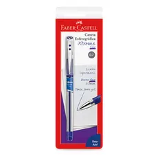 Caneta esferográfica 0.7 Xtreme Azul SM/XT07AZ.N com 1 unidade Faber-Castell