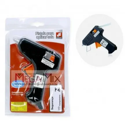 Pistola Para Cola Quente Fina Bivolt 10w