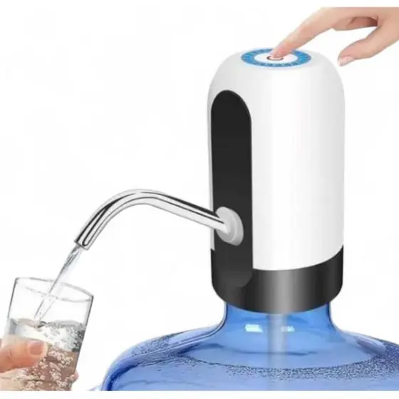 Bomba Elétrica Para Galão, Garrafão De água Recarregável Usb