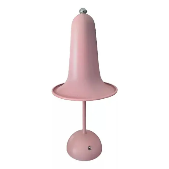 Abajur Infantil Rosa Design Italiano Quarto Bebê Criança