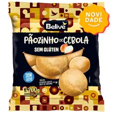 Pão de Cebola Sem Glúten Sem Leite 200g - Belive