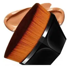 ANA1108 /1 Pincel Hexágono Para Base  +1 Esponja Para Maquiagem
