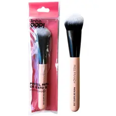 Pincel Pata de Gato PM25-POP0103 Rosa Maquiagem Tamanho G Miss Frandy Linha Pop G/03