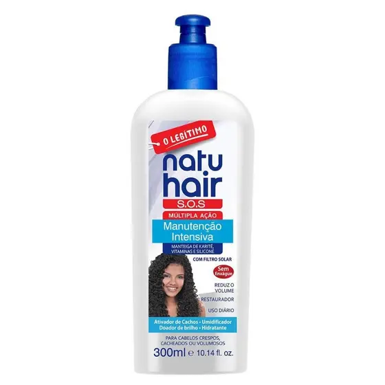 Ativador de Cachos NatuHair SOS Manutenção Intensiva 300ml