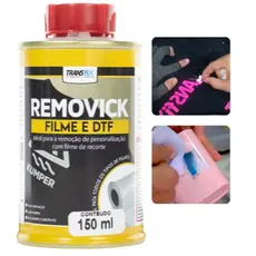 Removedor De Sublimação Filme E DTF Em Tecidos 150ml Removick - Transfix