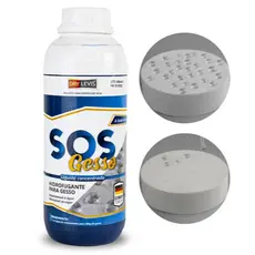 Aditivo Hidrofugante Para Gesso Base Água SOS Gesso 1L Anti Umidade Mofo